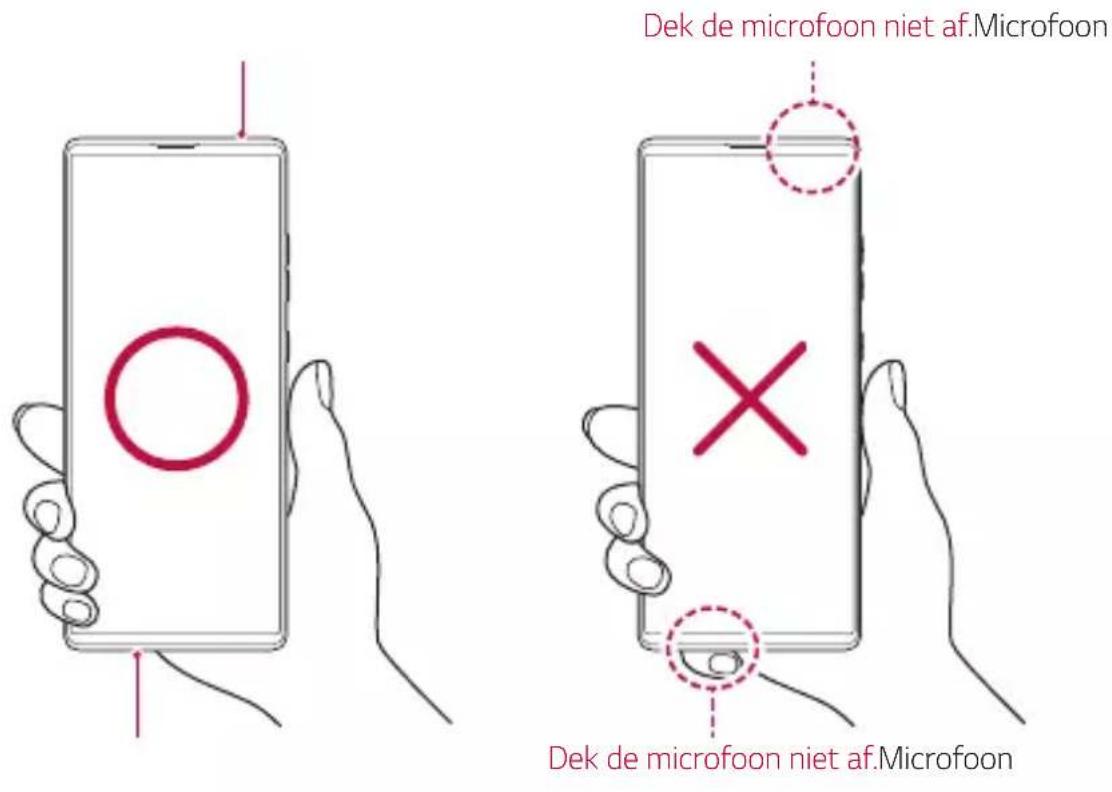 LG Wing - Probeer de klep aan deijkenzijde NIET zich te verwijdenen. - 2