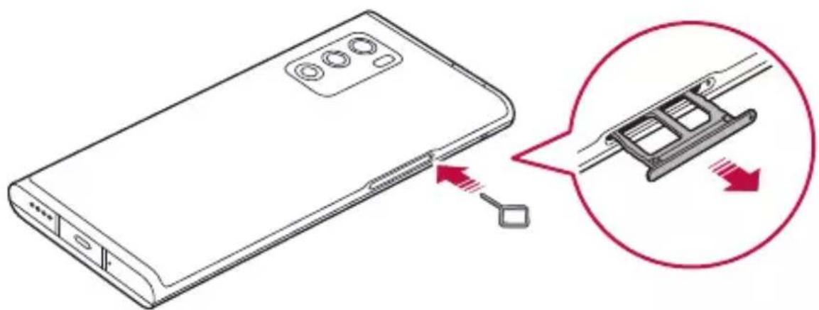 LG Wing - SIM-Karte einlagen - 2