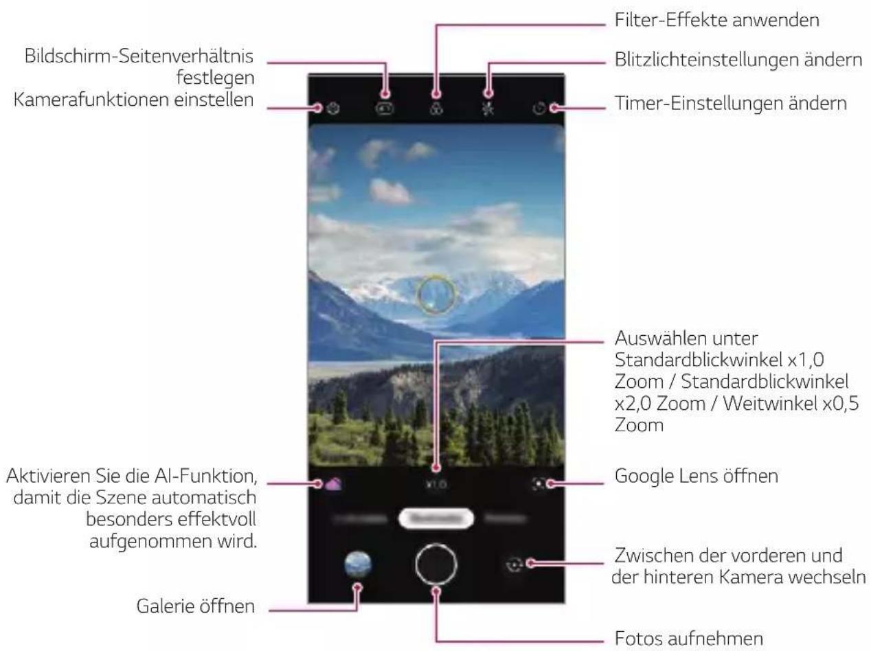 LG Wing - Ein Foto aufnehmen - 1