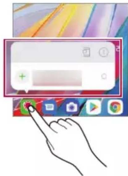LG Wing - Scorciatoie applicazioni - 1