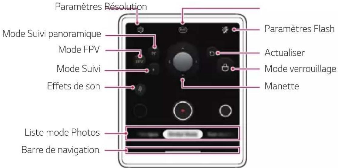 LG Wing - Mode de stabilisation gimbal - 1