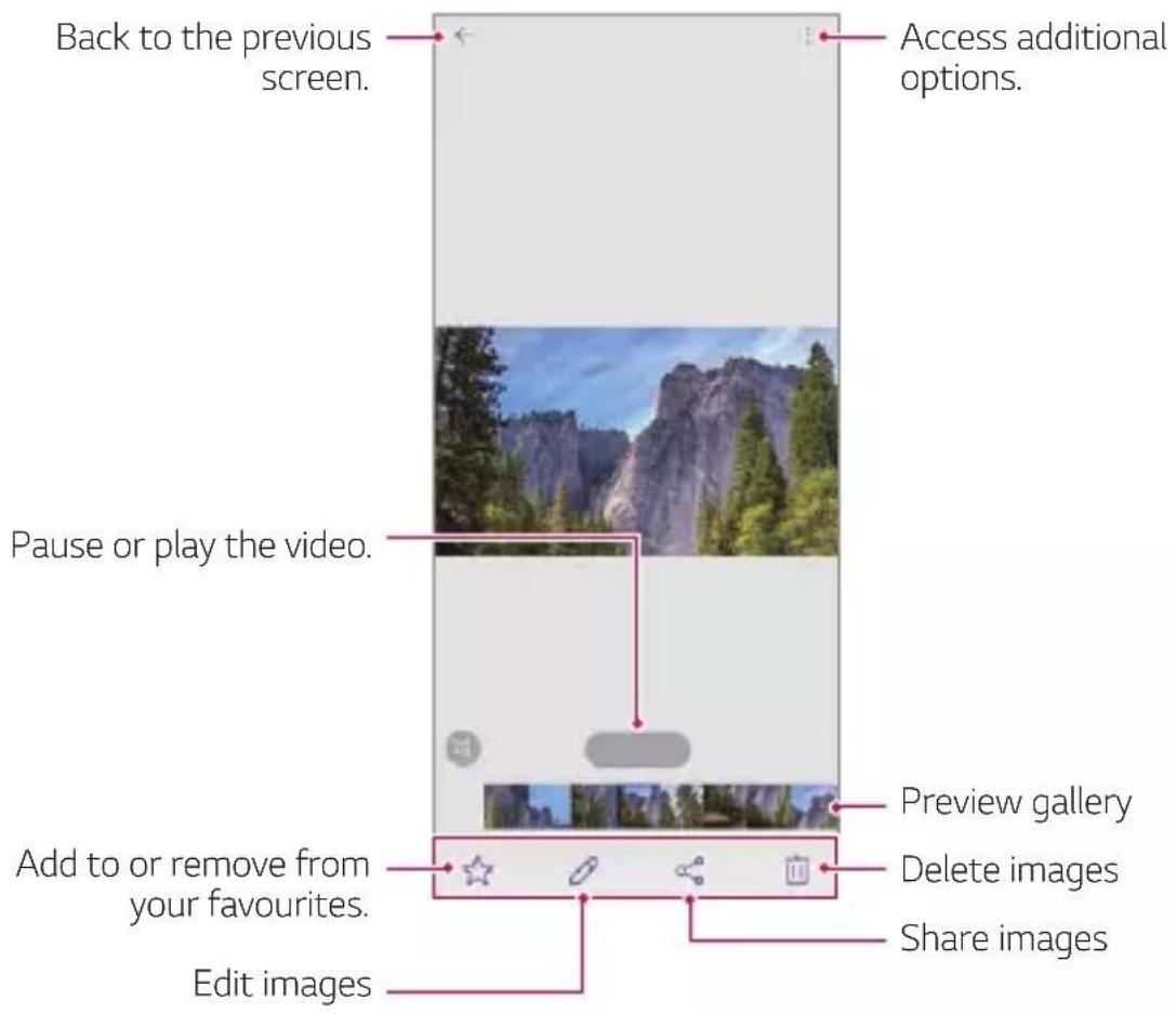 LG Wing - Playing a video - 1