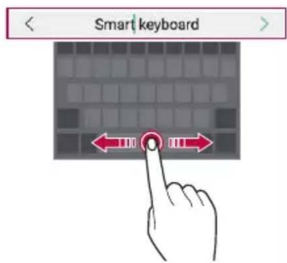 LG Wing - Cursor verschieben - 1