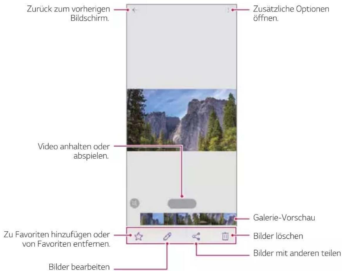 LG Wing - Ein Video wiedergeben - 1