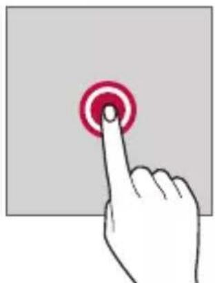 LG Wing - Vinger op het scherm houden - 1