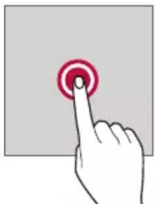 LG Wing - Touching and holding - 1