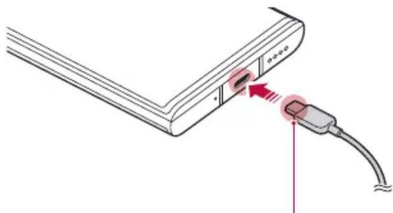 LG Wing - Chargement de la batterie - 1