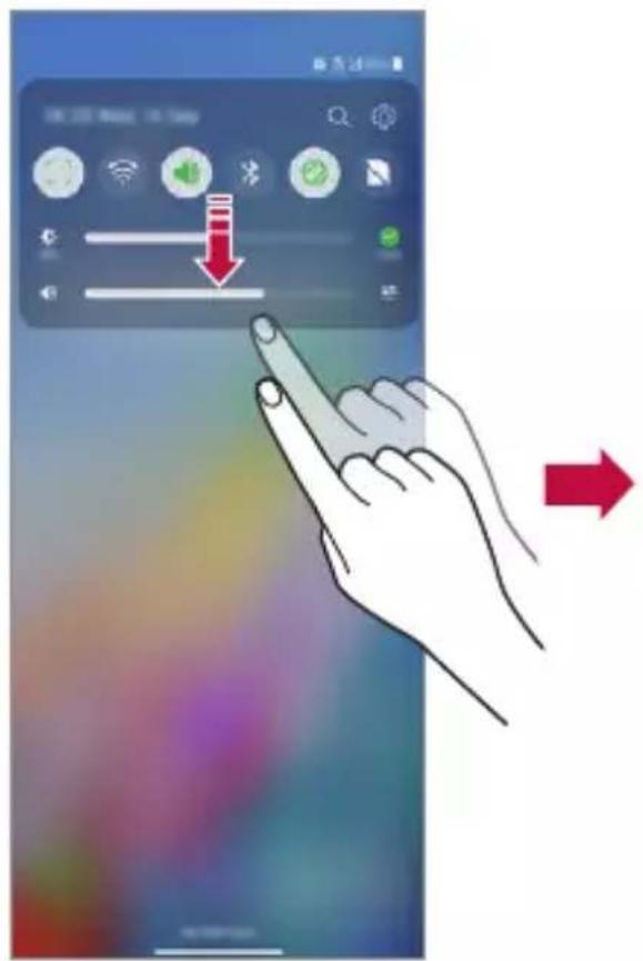 LG Wing - Notifications panel - 1