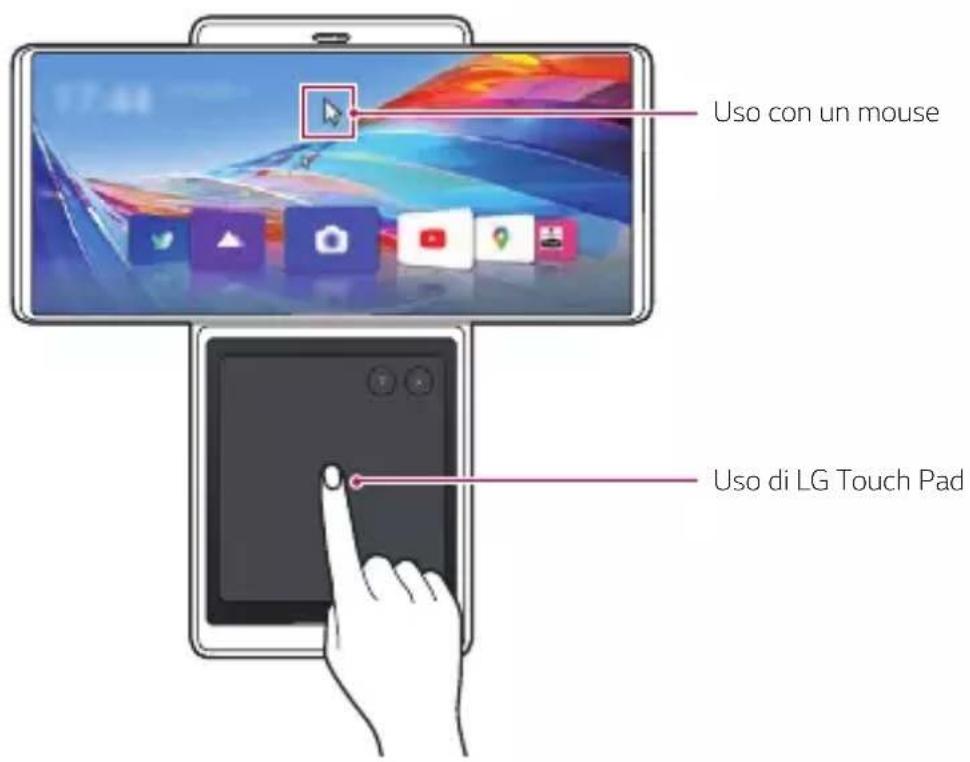 LG Wing - LG Touch Pad - 2