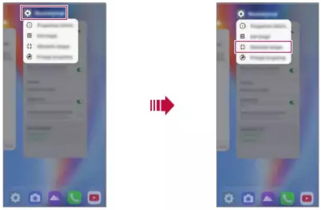 LG Wing - Popup-Fenster - 1