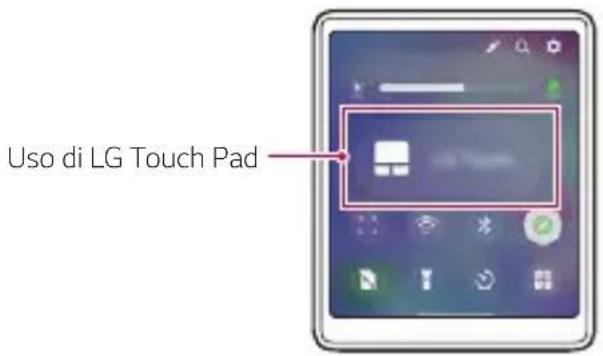 LG Wing - LG Touch Pad - 1