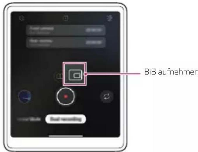 LG Wing - BiB aufnehmen (BiB Bild in Bild PiP Picture in Picture) - 1