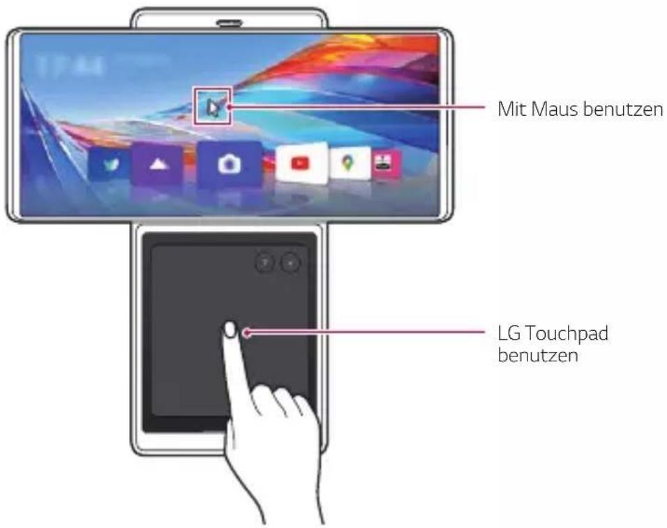LG Wing - LG Touchpad - 2