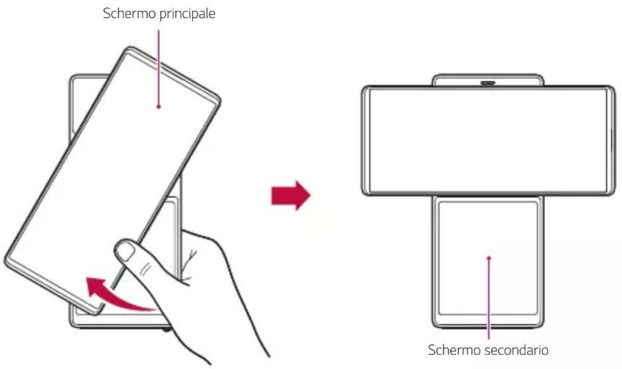 LG Wing - Rotazione verso l'alto - 1