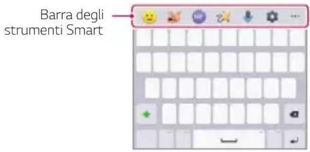 LG Wing - Utilizzo della barra degli strumenti Smart - 1