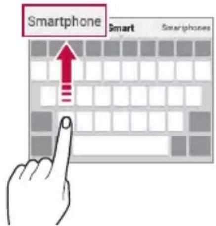 LG Wing - Suggesting words - 1