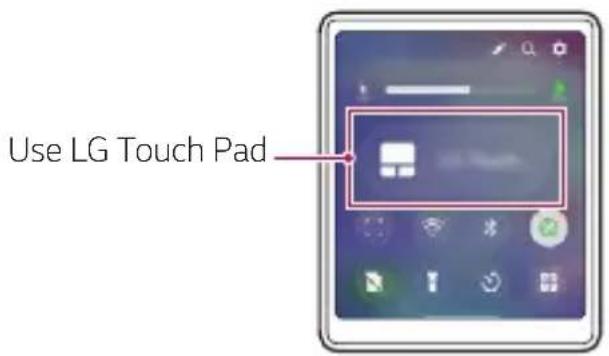 LG Wing - LG Touch Pad - 1