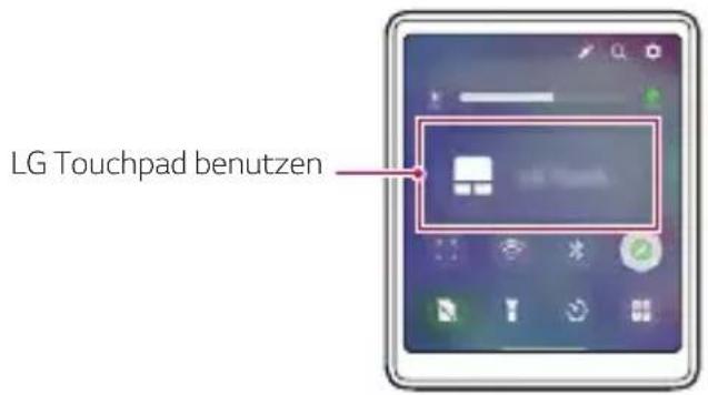 LG Wing - LG Touchpad - 1