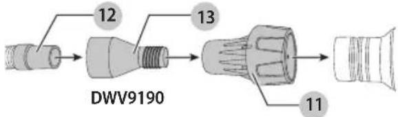 DEWALT DWE46172 - For 2 - 1 / 2^n (63.5 mm) hoses: - 1