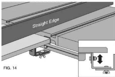 DEWALT DW7463 - STEP 21. Place the outfeed table into position (Fig. 12). - 3