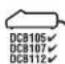 DEWALT DCL060 - Etiquetas no carregador e na bateria - 11