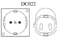 DEWALT DC022 - TOPRAKLANAN, KABLO-BAGLI CALISMA ISIGI/SARJ CIHAZLARI, 16A VE DAHA ALTINDA ANMA AKIMINDA CALISIR VE NOMINAL 230 V BESLEME DEVRESINDE KULLANIM ICIN TASARLANMISTIR - 1