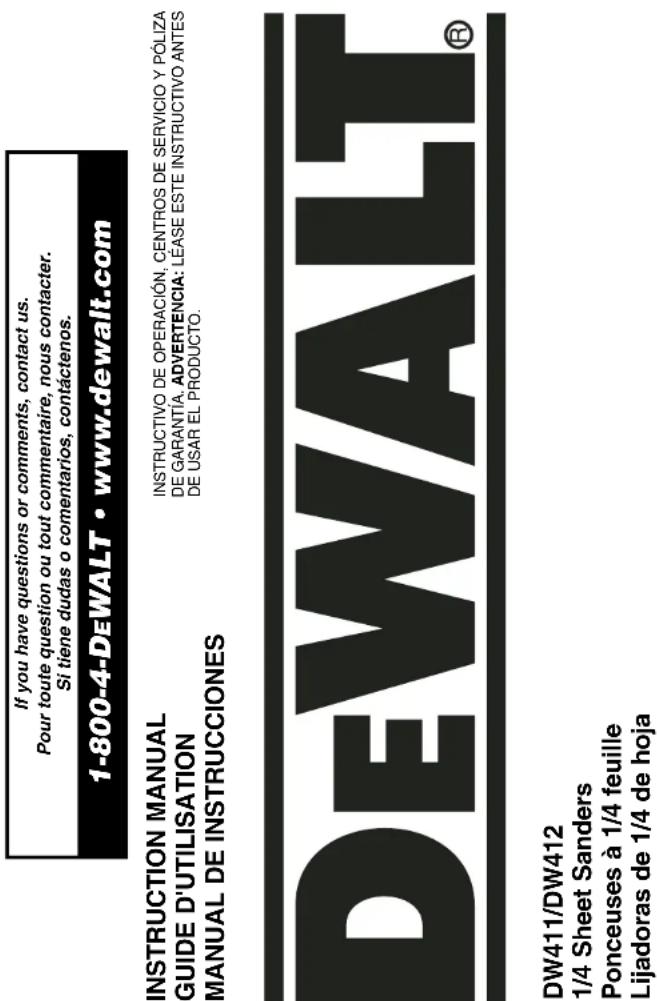 DEWALT DW411K - 1