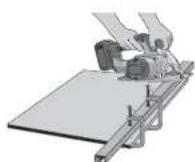 DEWALT DW733 - CUTTING SHEETS OF METAL - 4