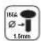 DEWALT DC616K - Markings on Tool - 7
