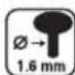 DEWALT D51257K - Contrassegni presenti sull'utensile - 9