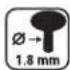 DEWALT D51257K - Markings on Tool - 10
