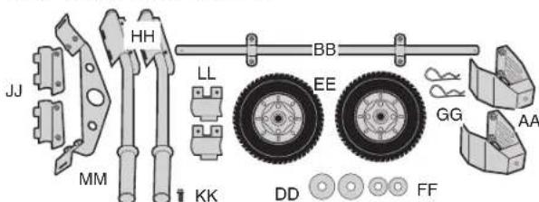 DEWALT DG6300BC - Accessories Assembly - 1