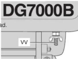 DEWALT DG6300BC - Conexión a tierra del generator - 1