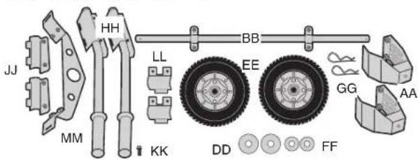 DEWALT DG7000BC - Accessories Assembly - 1