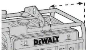 DEWALT DG7000BC - Assemblage de la barre de levage - 2