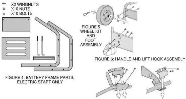 DEWALT DG6000E - WHEEL KIT ASSEMBLY (FIGURE 5) - 2