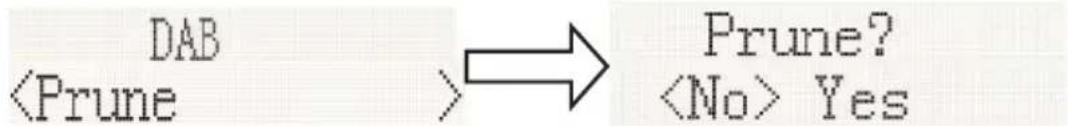 THOMSON MIC122DABBT - Entfernen nicht-aktiver Sender (Prune) - 1