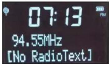 THOMSON DAB05 - Funzione FM (solo DAB 05) - 1