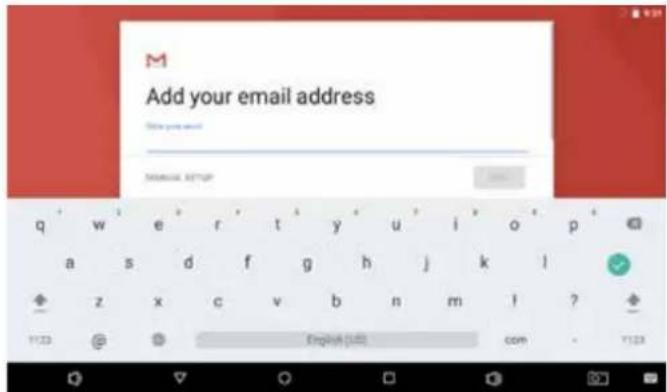 THOMSON TEO - Manually Configuring an Email account - 1