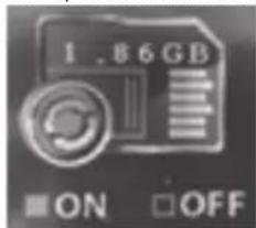 THOMSON 512166Z - - MENU "fORMATAGE CARTE MEMOIRE" (fORMATAZão DO CARTão DE MEMORIA) - 1