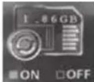 THOMSON 512268 - - MENU « FORMATAGE CARTE MÉMOIRE » - 1