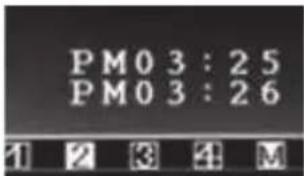 PM03:25 PM03:26 1 2 3 4 M
