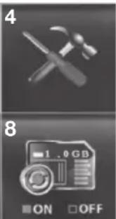 4 8 1.0 GB ON OFF