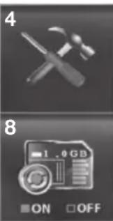 4 8 1.0 GB ON OFF