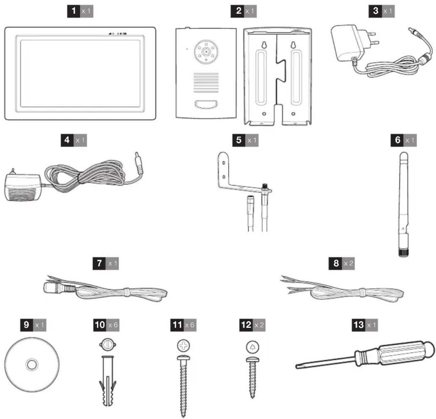 THOMSON 512268 - - INHOUD VAN DE KIT - 1