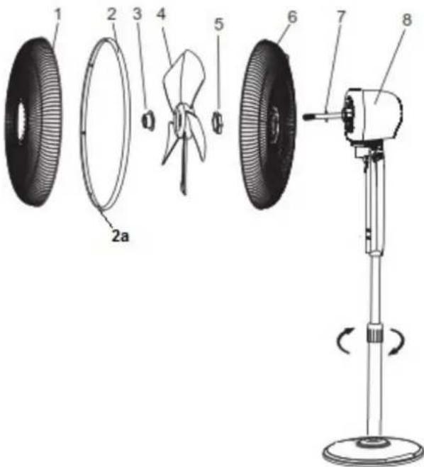 THOMSON THVEL450K - INSTRUCTIONS D'ASSEMBLAGE - 3