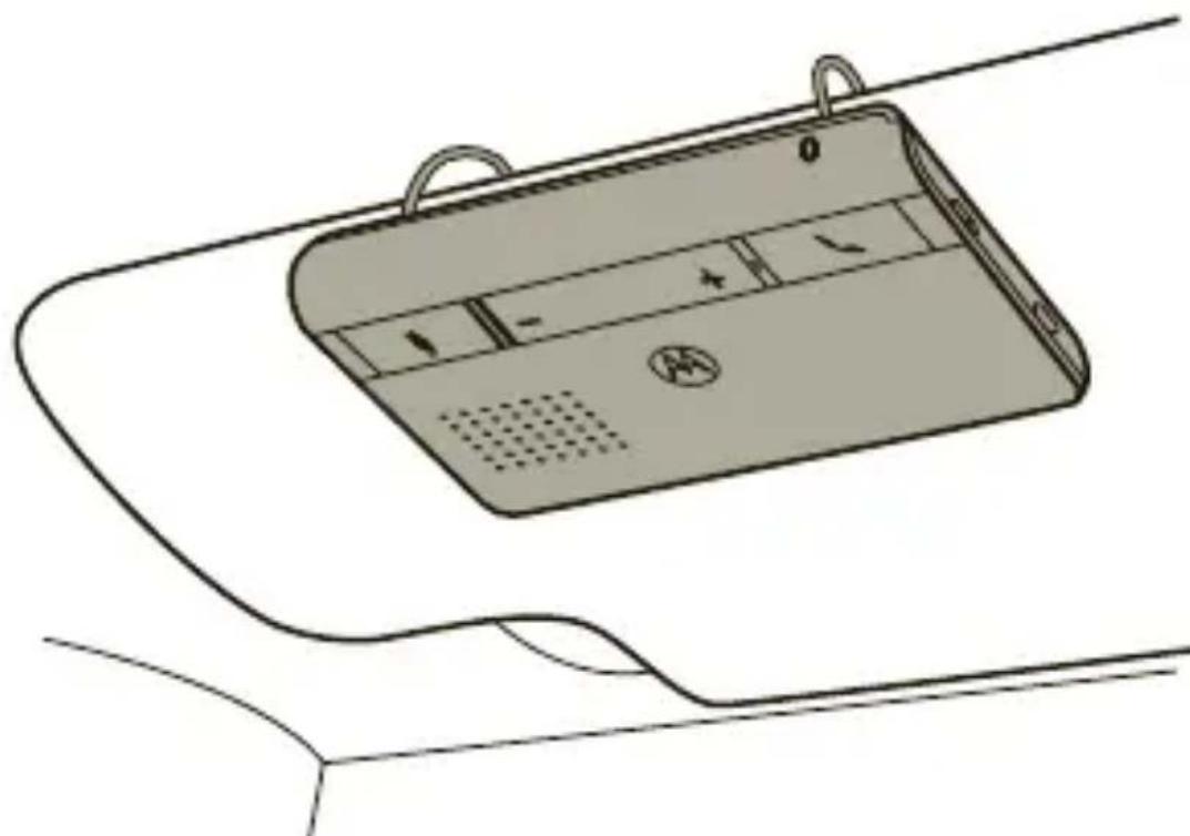 MOTOROLA T215 - instalación en el automóvil - 1
