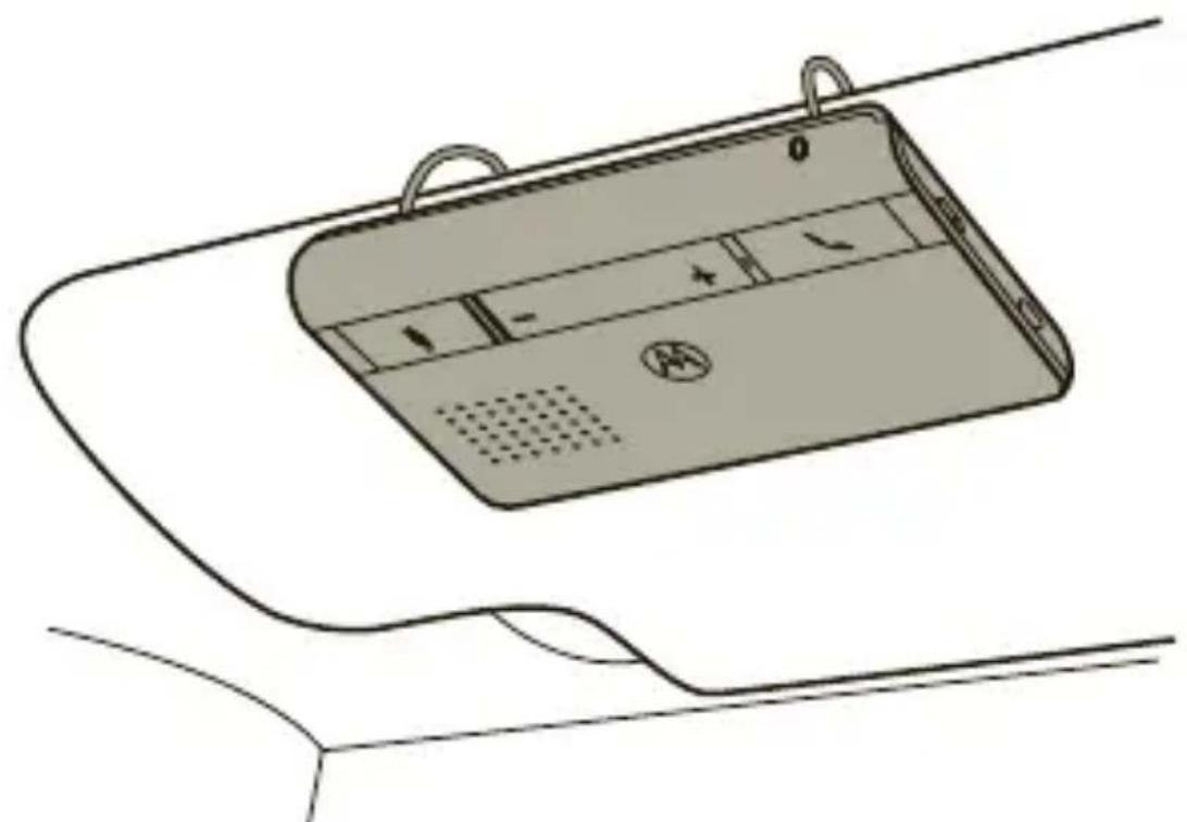MOTOROLA T215 - installation dans la voiture - 1