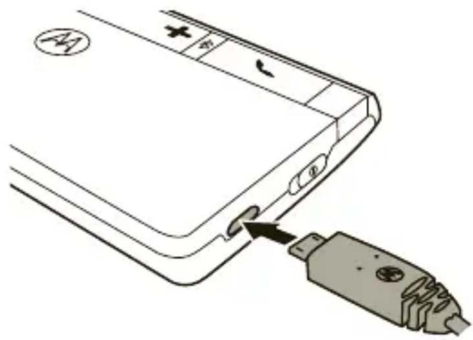 MOTOROLA T215 - charge du casque - 1