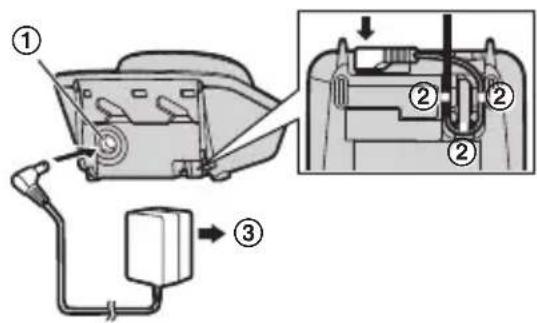 PANASONIC KXTGB612FR - Remarques : - 1